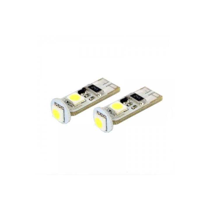 LED de Pozitie T10 12V 3W 54lm set 2buc CAN104 Carguard