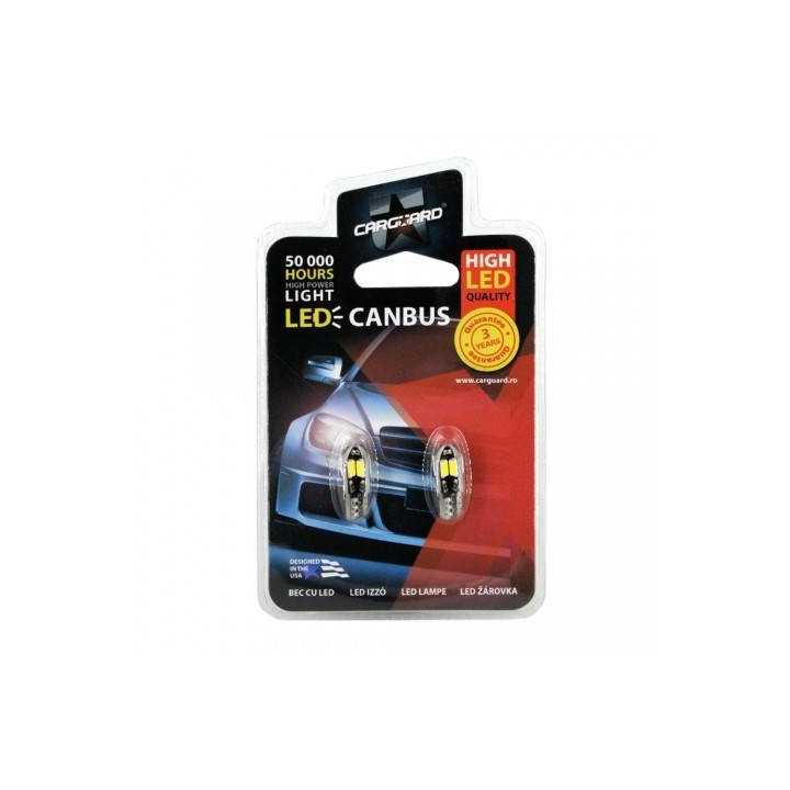 LED SMD de Pozitie CANBUS T10 5WW 12V 3W 240lm set 2buc Can113 Carguard