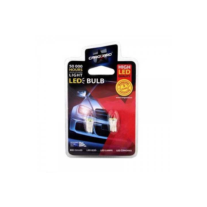 Led SMD de Pozitie T10 12V 0.5W 35lm set 2buc CLD005 Carguard