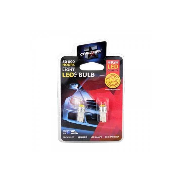 Led de Pozitie T10 12V 1W 60lm 2buc CLD008 Carguard