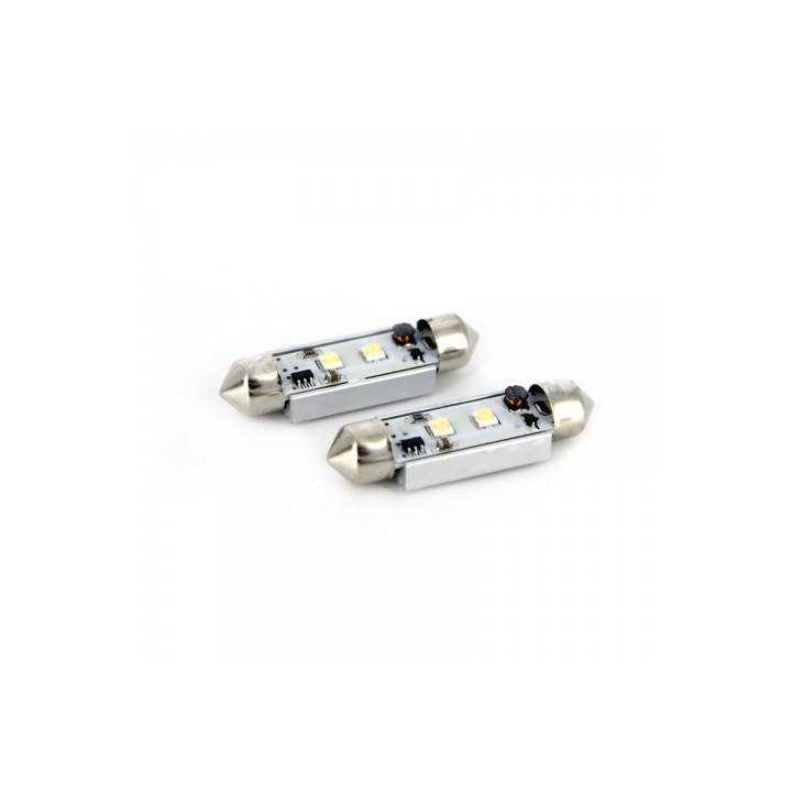LED Sofit 41mm CAN-Bus Cree Chip 12V plafoniera numar de inmatriculare CAN112 set 2buc Carguard