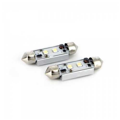 LED Sofit 41mm CAN-Bus Cree Chip 12V plafoniera numar de inmatriculare CAN112 set 2buc Carguard