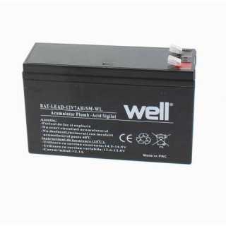 Acumulator plumb acid 12V 7Ah cu borne late Well 151x65x93mm