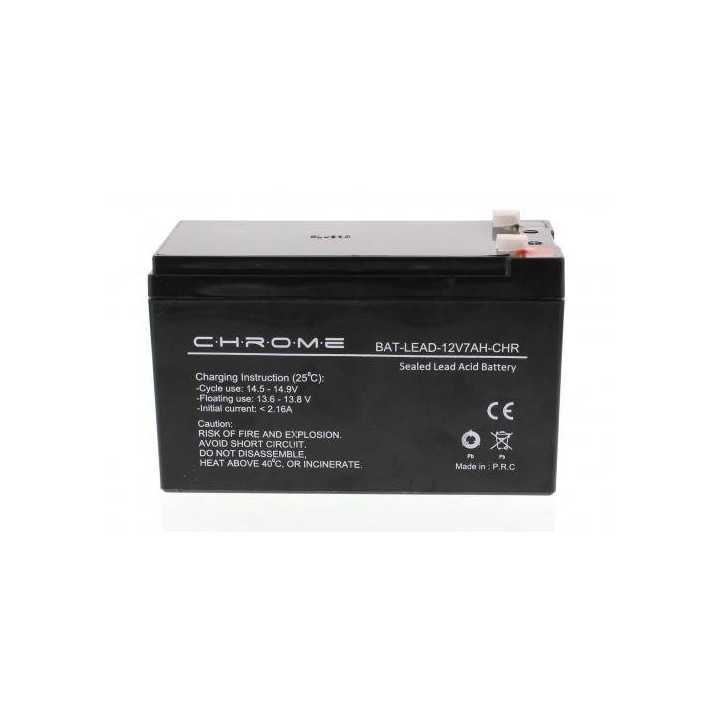 Acumulator plumb acid 12V 7Ah Chrome 151x65x95mm