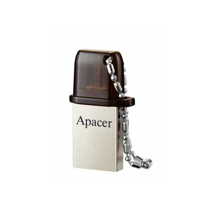 Memorie flash OTG/ USB 2.0 8GB Apacer negru