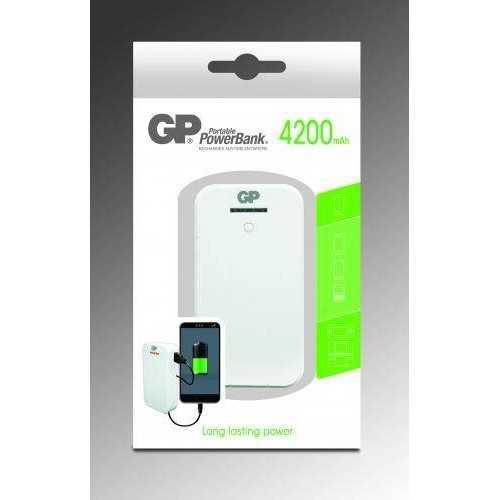 Acumulator portabil powerbank 4200mA alb GP