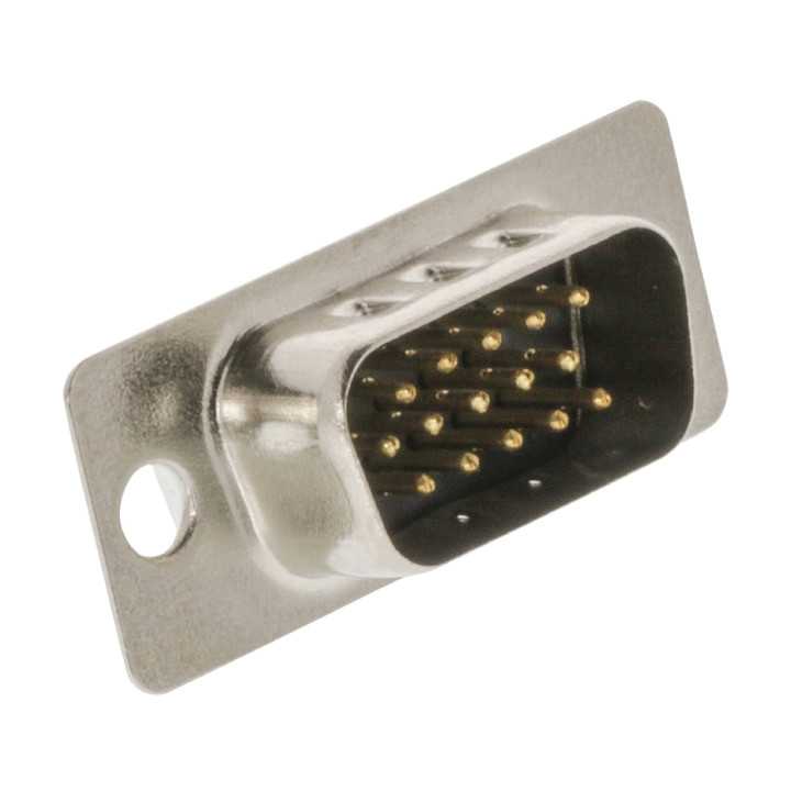Mufa VGA tata 15 pini 3 randuri cu terminale de lipire CONNFLY