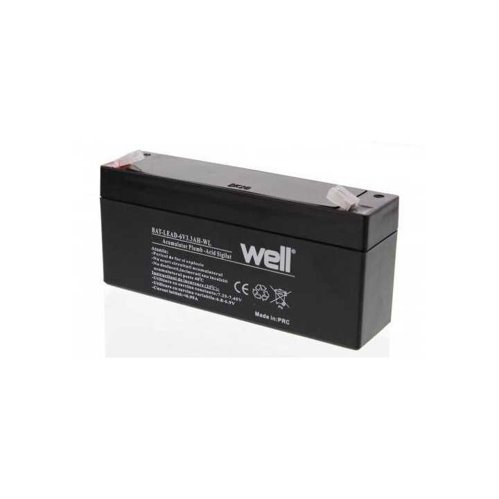 Acumulator plumb acid 6V 3.3AH Well BAT-LEAD-6V3.3AH-WL