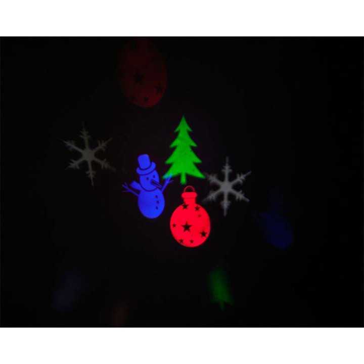 LED proiector multicolor festiv Vipow