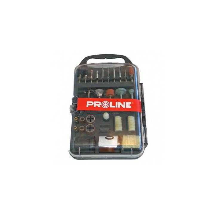 Trusa accesorii polizor drept 71 piese Proline