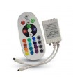 Controller LED RGB 24 butoane 12V/6A 24V/72W V-TAC