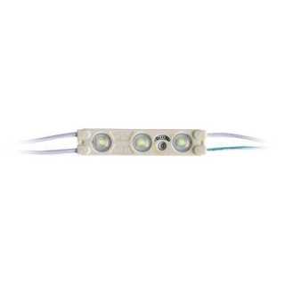 Modul 3 LED-uri SMD2835 albastru IP67