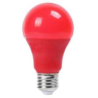 Bec LED A60 E27 9W rosu
