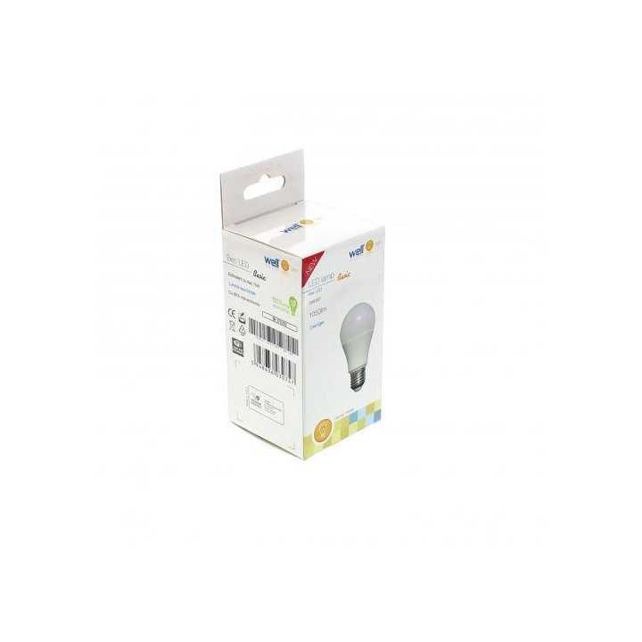 Bec cu led A60 E27 12W 230V lumina rece Basic Well