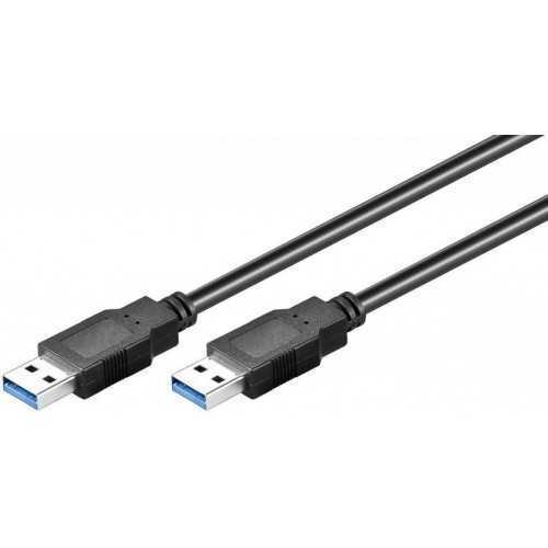 Cablu USB 3.0 USB A tata - USB A tata 3m Goobay