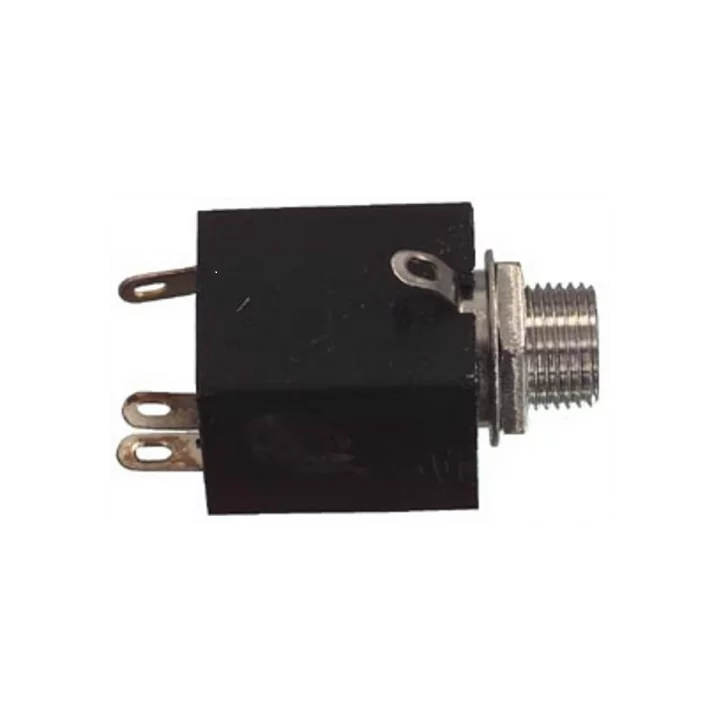 Conector alimentare 6.3 mm sasiu stereo Lumberg