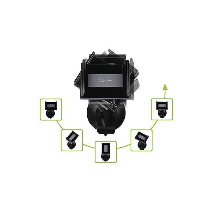 Suport auto telefon pentru bord/parbriz Smart Clip Universal Car/ Desk Mount Holder Luxa2