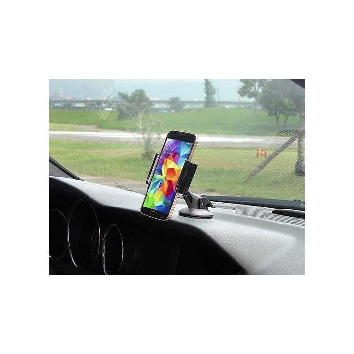 Suport auto telefon pentru bord/parbriz Smart Clip Universal Car/ Desk Mount Holder Luxa2