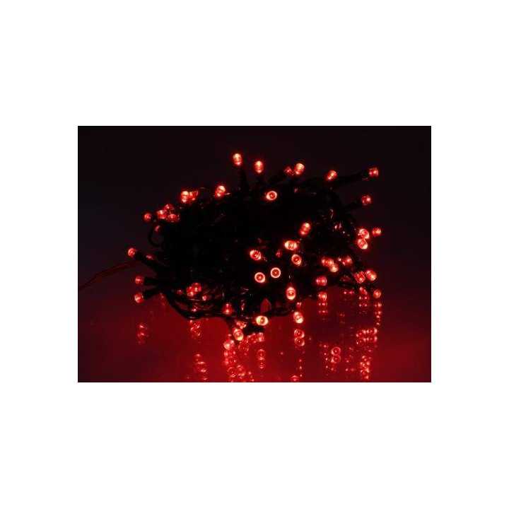 Ghirlanda luminoasa 100 LED-uri rosii cu jocuri de lumini WELL