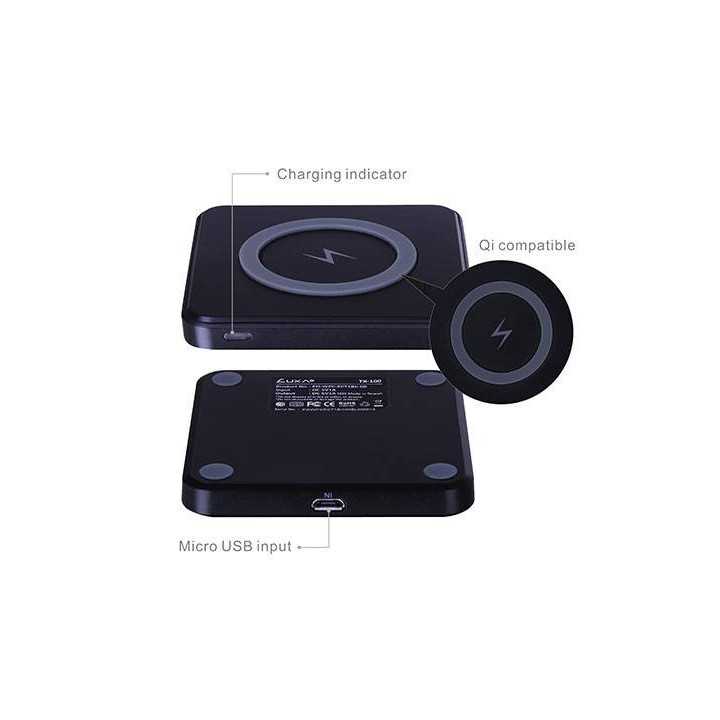 Incarcator pad charging portabil wireless TX-100 Luxa2