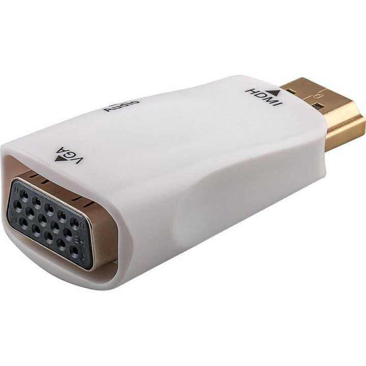 Adaptor HDMI tata - VGA mama 3.5 mm jack Goobay