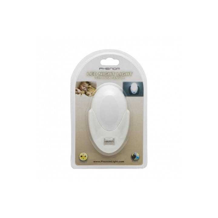 Lumina de veghe LED cu senzor de crepuscul Phenom