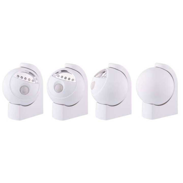 Senzor PIR +5 LED 3x AA R6 rotabil 360 grade Emos