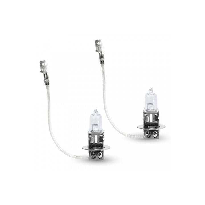 Set de 2 becuri Halogen H3 100W +90% intensitate 12V Carguard