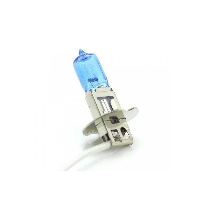 Set de 2 becuri Halogen H3 55W +50% Alb Xenon 12V Carguard