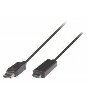 Cablu Displayport tata - HDMI tata 2m Valueline