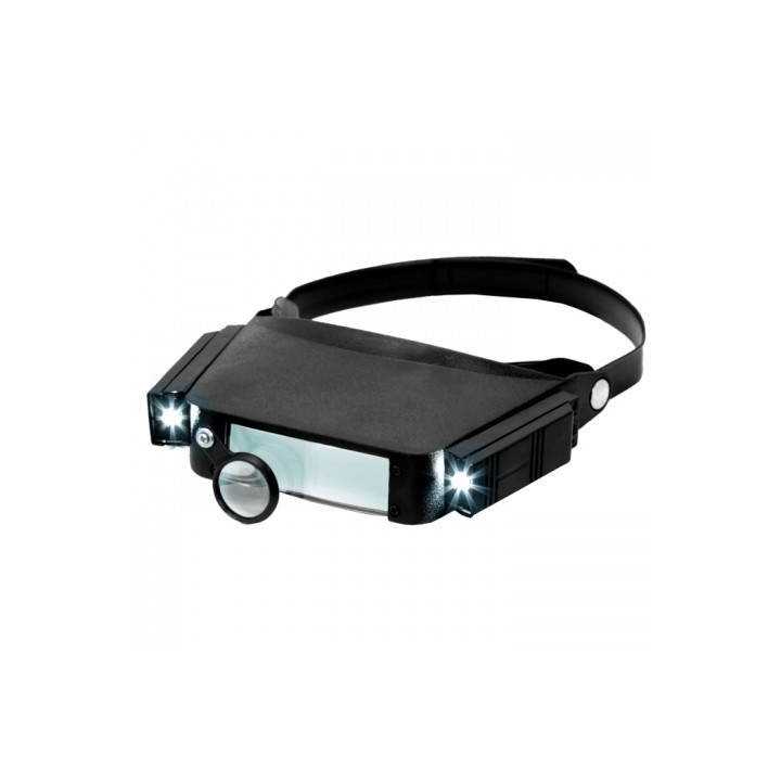 Lupa cu suport capilar si iluminare cu LED HANDY