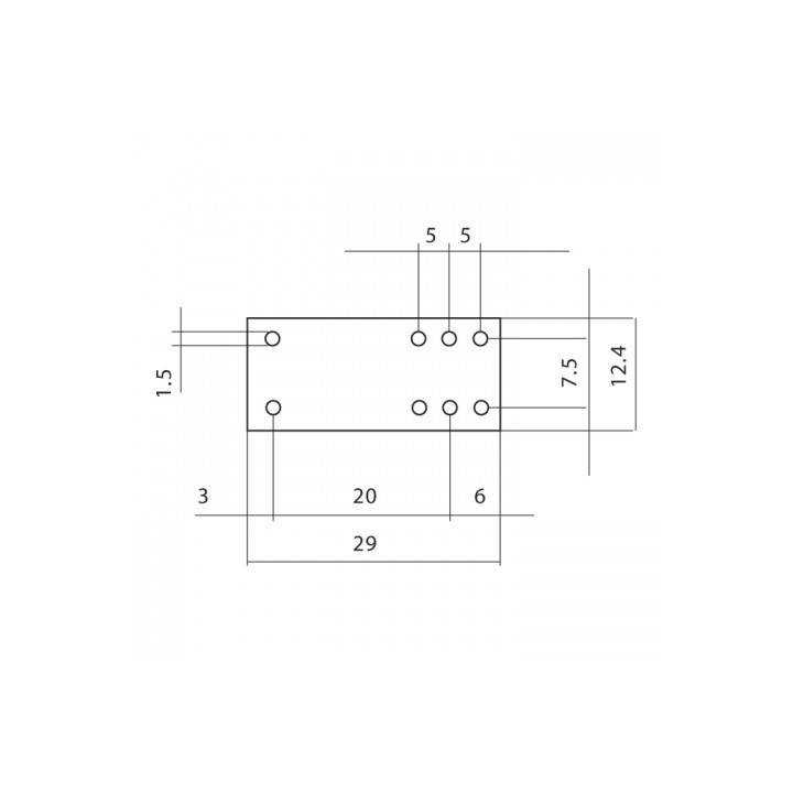 Releu 12VDC 16A 270R 1 morze F4061-12