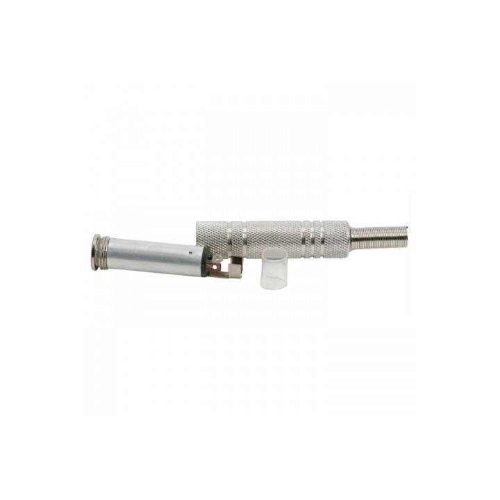 Mufa Jack 6.3 mm stereo mama metal