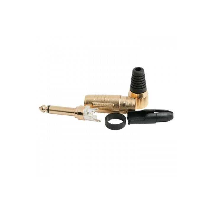 Mufa Jack 6.3 mm mono tata ranforsata aurita