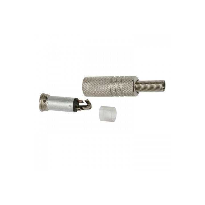 Mufa Jack 3.5 mm stereo mama metal Goobay