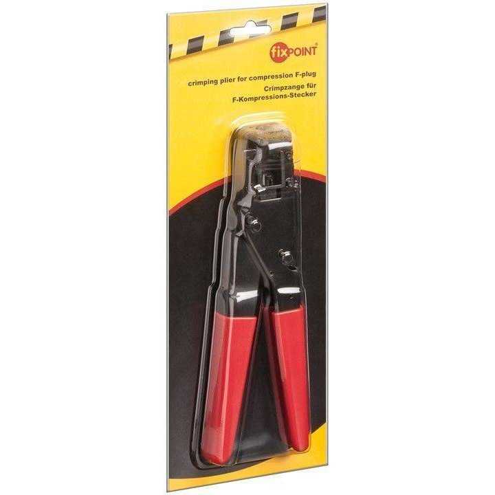 Cleste sertizare cu compresie mufe F RG59 4C RG6 5C Fixpoint