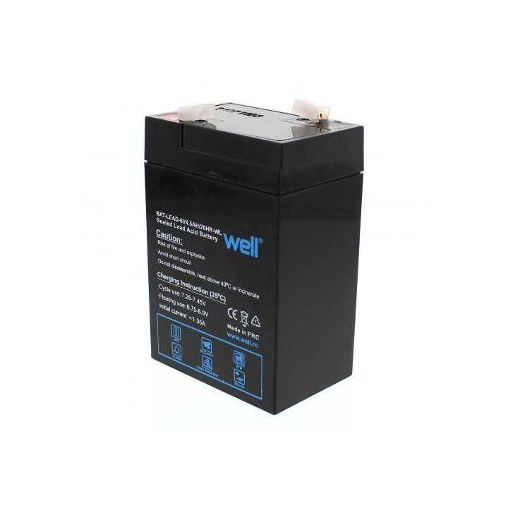 Acumulator plumb acid 6V 4.5AH Well