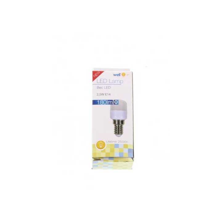 Bec cu led ST26 E14 2.5W 230V lumina rece Well