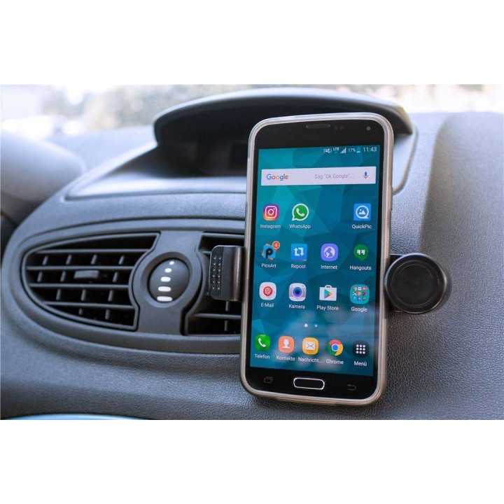 Suport auto universal pentru smartphone cu prindere la ventilatie Goobay