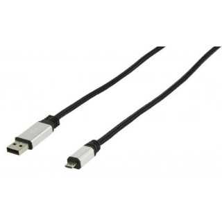 Cablu USB 2.0 A tata - Micro USB B tata 1.8m Konig