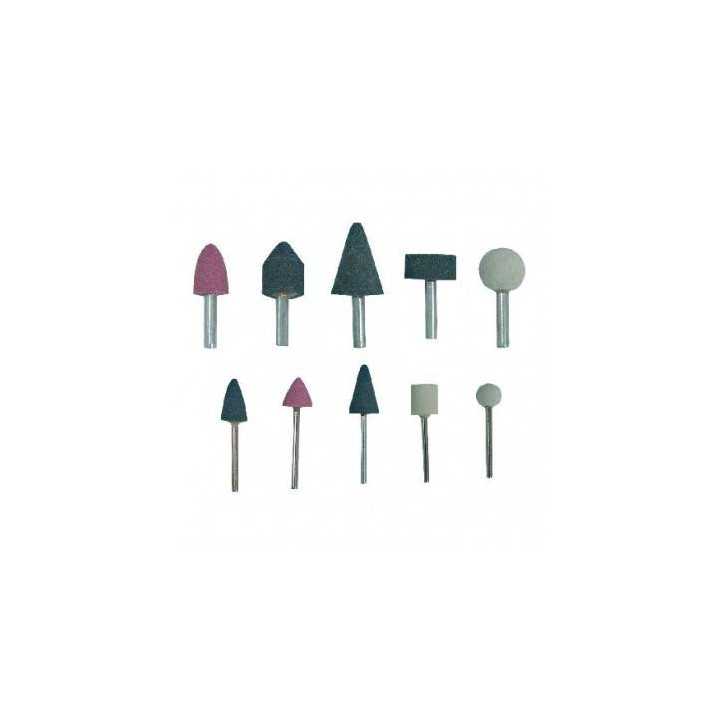 Set freze slefuire pentru piatra 10 piese MEGA