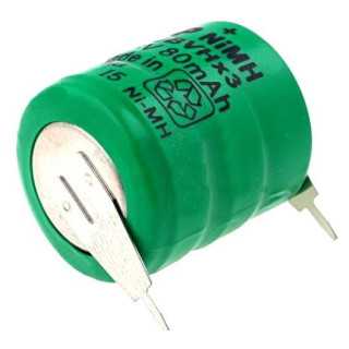 Acumulator NI-MH 3.6V 80mAh cu terminale