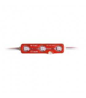 Modul 3 LED-uri SMD5050 rosu IP67 V-TAC