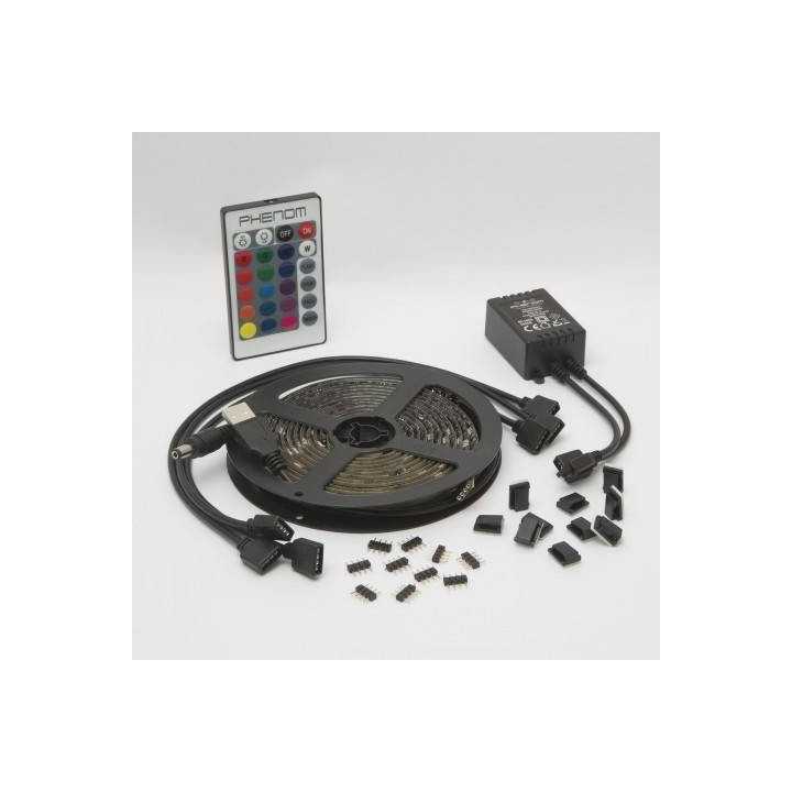 Set banda LED pentru iluminare fundal TV cu telecomanda 32-42 inch Phenom