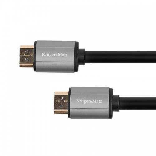 Cablu HDMI - HDMI 1m V2.0 4K UHD 60Hz Basic KRUGER&MATZ