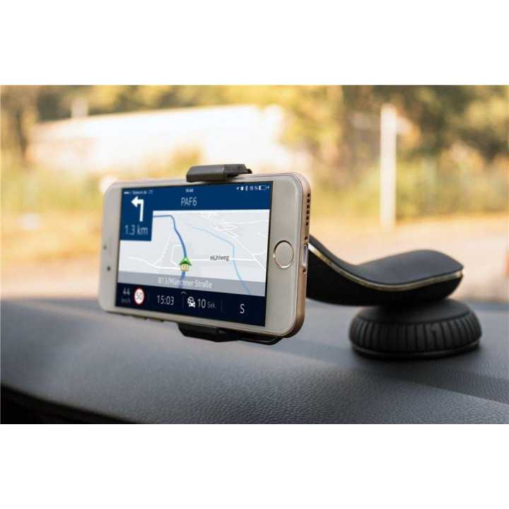 Suport universal auto cu ventuza pentru smartphone Goobay