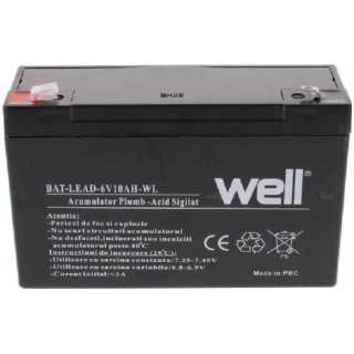 Acumulator plumb acid 6V 10AH Well