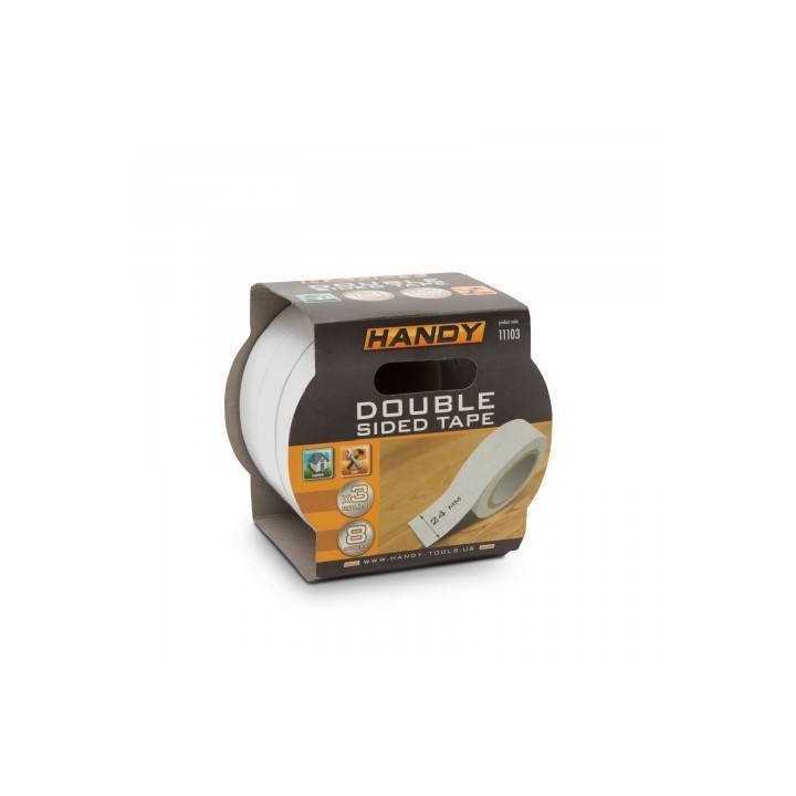 Set banda dublu-adeziva 24mm x 8m Handy