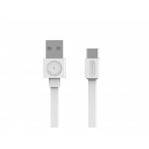 Cablu USB 2.0 - USB Type C 1.5m alb Allocacoc