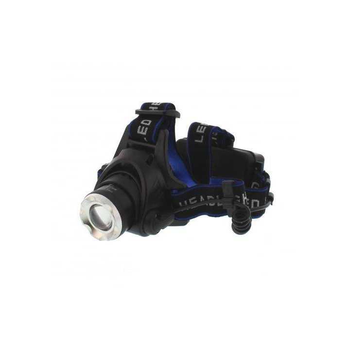 Lanterna frontala cu LED 10W 800lm 200m acumulator 2x 18650 Freedom Well